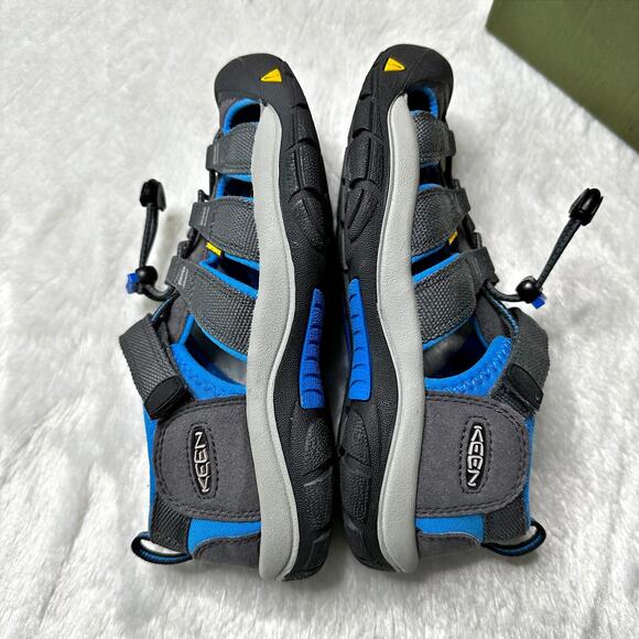 IOB Keen Newport H2 Sandals Grey Blue Youth 4 - Picture 3 of 12